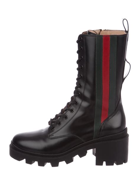 gucci stone boots|high top Gucci boots.